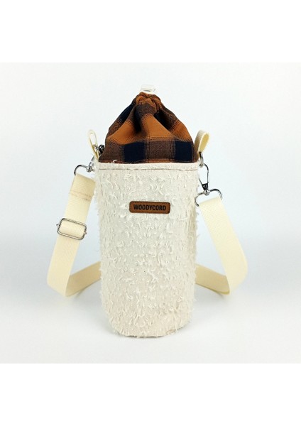 El Yapımı Kırpık Dokulu Büzgülü Matara ve Termos Kılıfı: Doğal Şıklık ve Maksimum Koruma!