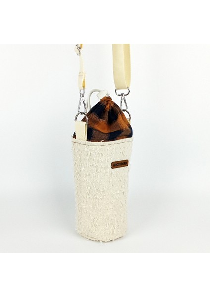 El Yapımı Kırpık Dokulu Büzgülü Matara ve Termos Kılıfı: Doğal Şıklık ve Maksimum Koruma! indirimleri