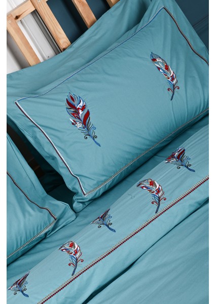 Yapraknakışlı %100 Pamuk Nevresim Takımı modelleri