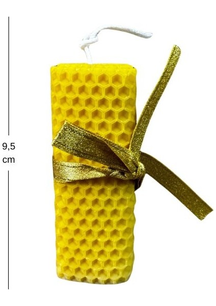 4107 El Yapımı 3'lü Set Doğal Balmumu - 20 cm / 9 cm / 6 cm fiyatları