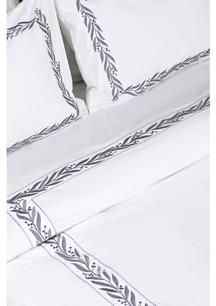 Linda Nakışlı %100 Pamuk Nevresim Takımı fırsatları