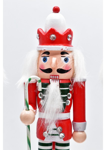 Yılbaşı Dekoratif Süs, Kırmızı Kurşun Asker, 18 Cm, Şık ve Zarif Tasarım