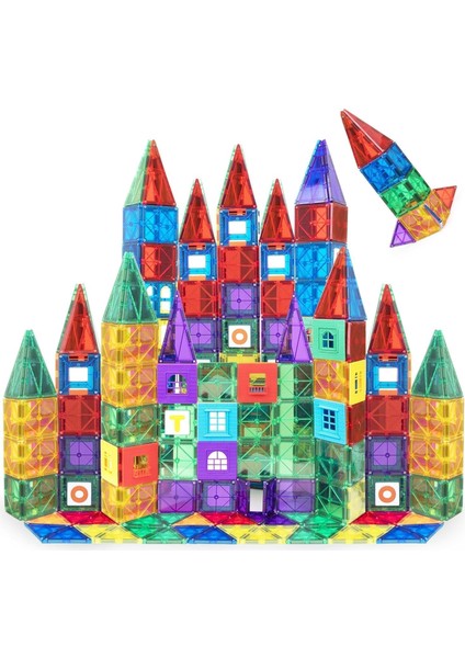 Playmags 100 Parça Manyetik Blok Set