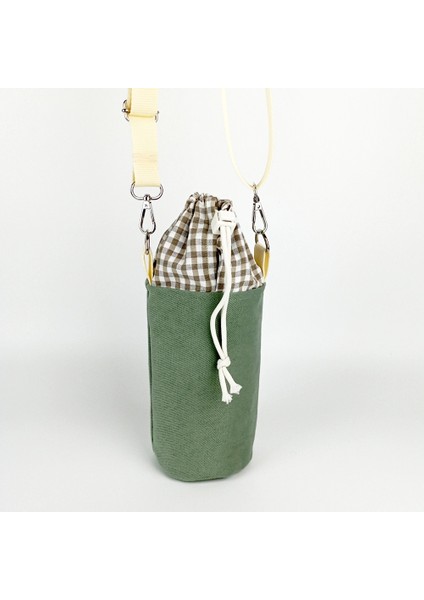 El Yapımı Mint Yeşili Büzgülü Matara ve Termos Kılıfı: Doğal Şıklık ve Maksimum Koruma! modelleri