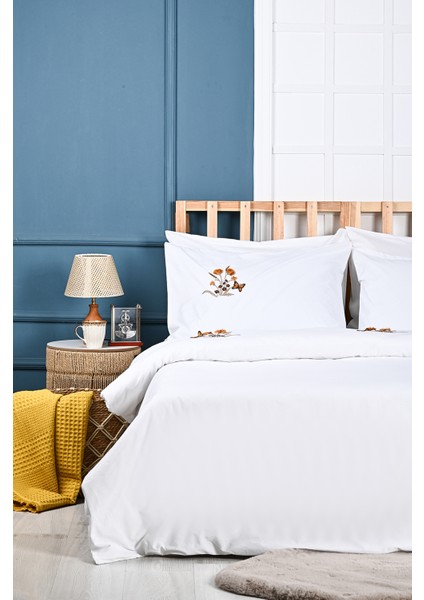 Nikola Nakışlı %100 Pamuk Nevresim Takımı modelleri