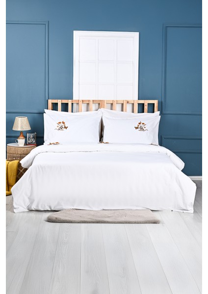 Nikola Nakışlı %100 Pamuk Nevresim Takımı indirimleri