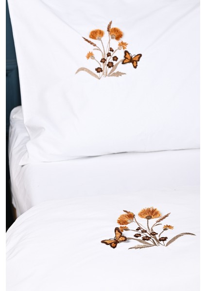 Nikola Nakışlı %100 Pamuk Nevresim Takımı