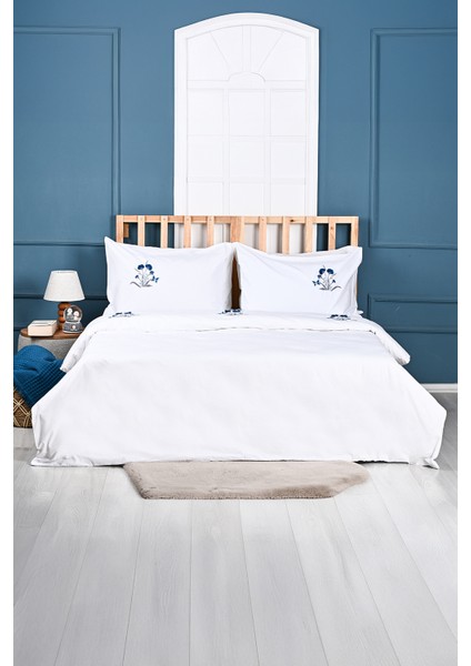 Nikola Nakışlı %100 Pamuk Nevresim Takımı fırsatları