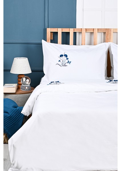 Nikola Nakışlı %100 Pamuk Nevresim Takımı