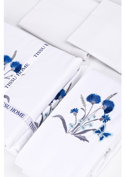 Nikola Nakışlı %100 Pamuk Nevresim Takımı