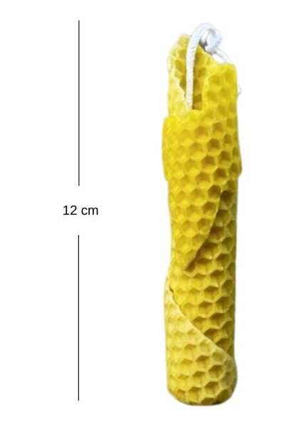 5703 El Yapımı 2'li Set Doğal Balmumu - 13 cm / 12 cm modelleri