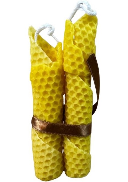 5703 El Yapımı 2'li Set Doğal Balmumu - 13 cm / 12 cm indirimleri