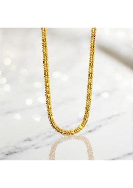 22 Ayar Altın Tasarım Zincir - F005625 fiyatları