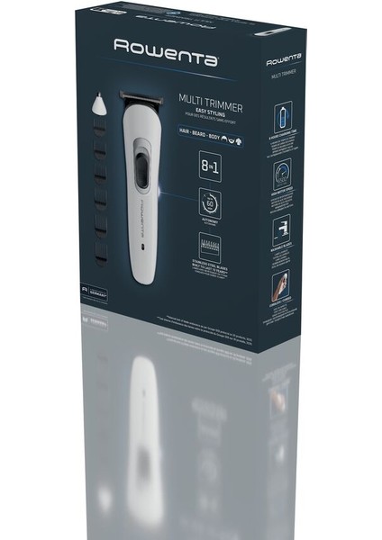 Trim & Style 6 Taraklı 8 in 1 Tıraş Makinesi