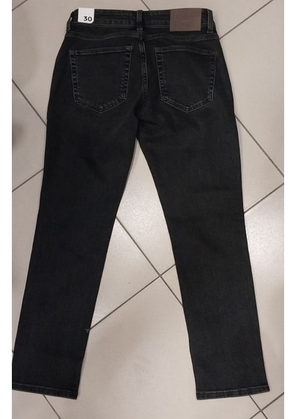 Erkek Normal Bel Fermuarlı Boru Paça Üst Kalite Jean Pantolon fırsatları