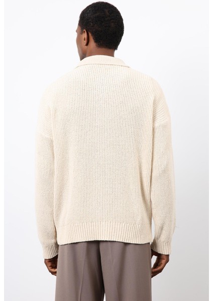 Taş Örme Triko Erkek Hırka