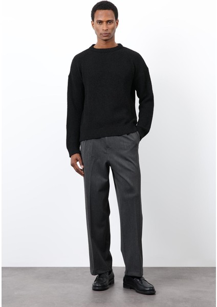 Siyah Örme Triko Erkek Kazak fiyatları