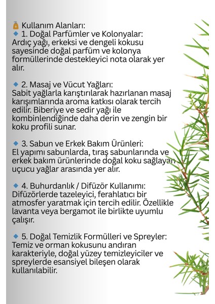 Doğanın Net Kokusu Ardıç Yağı - 10 ml indirimleri