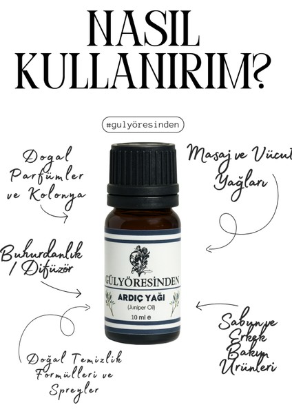 Doğanın Net Kokusu Ardıç Yağı - 10 ml fiyatları