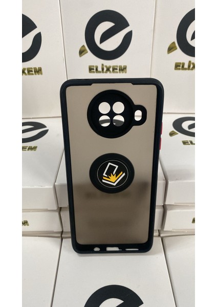 Xiaomi Mi 10T Lite Uyumlu Siyah Yüzüklü Ring Kılıf modelleri