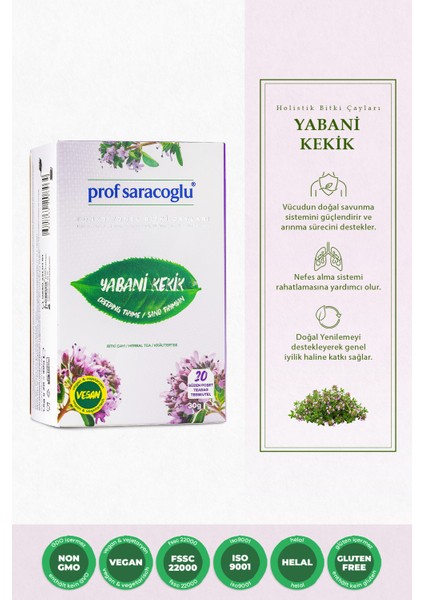 Yabani Kekik (Urtica Thymus Serpyllum) Bitki Çayı