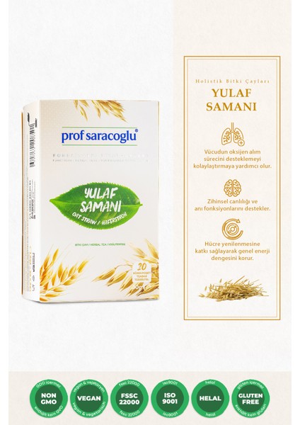 Yulaf Samanı ( Avena Sativa L.) Bitki Çayı