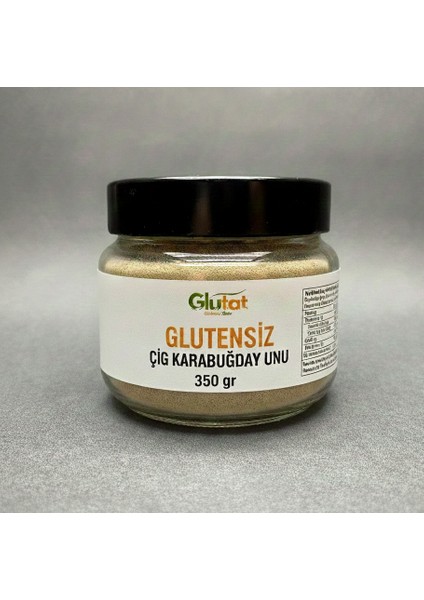 Glutensiz Çiğ Karabuğday Unu Ekmeklik Un 350 Gr