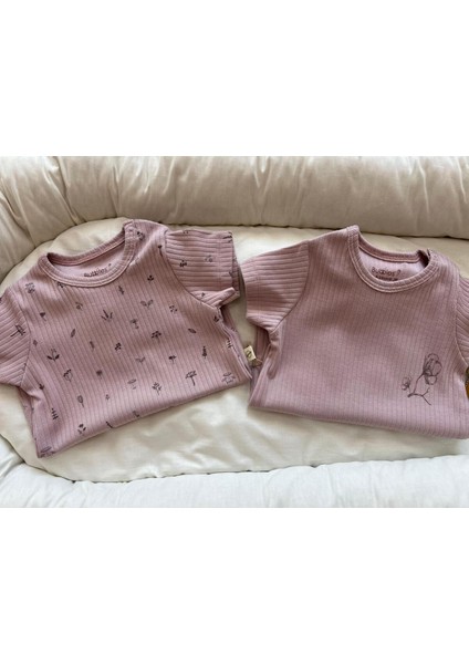 %100 Organik Pamuk Eoke Tex Sertifikalı 2'li Yazlık Bebek Tulum modelleri