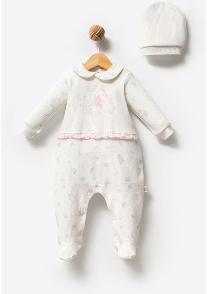 %100 Organik Pamuk Pretty Girl Kız Bebek Lüx Tulum fiyatları