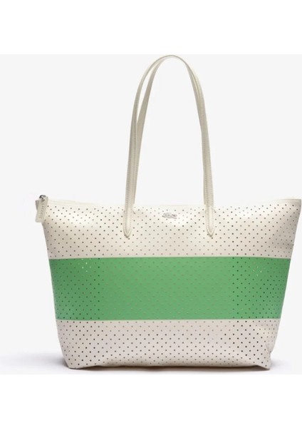 Kadın Beyaz - Yeşil Çanta