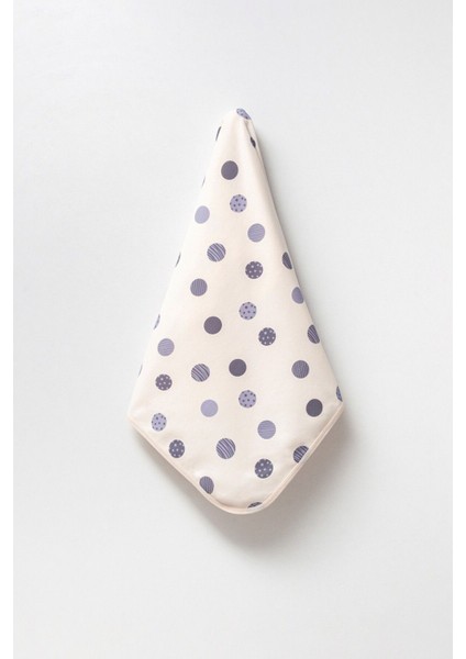 Gezegen Baskılı Çift Katlı Penye Yenidoğan ve Çok Amaçlı %100 Pamuklu Bebe Battaniyesi