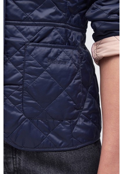 Deveron Kapitone Ceket NY71 Navy