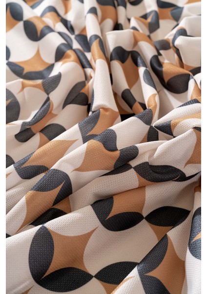 Geometrik Soyut Masa Örtüsü, Sofra Bezi, Piknik Örtüsü