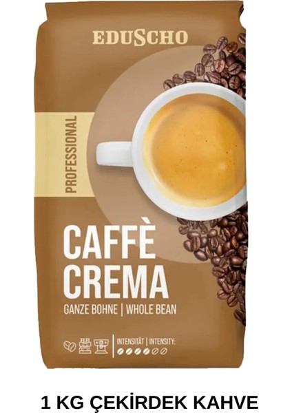 Professional Caffe Crema Çekirdek Kahve 1 kg x 4 Adet fiyatları