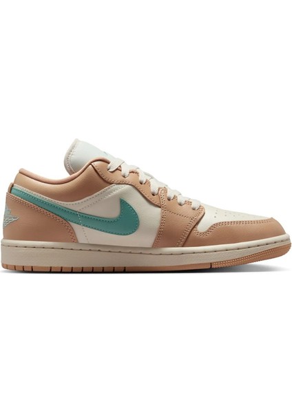 Air Jordan 1 Low Leather Sneaker Unisex Hakiki Deri Günlük Spor Ayakkabı Krem fiyatları