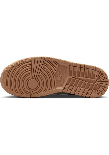 Air Jordan 1 Low Leather Sneaker Unisex Hakiki Deri Günlük Spor Ayakkabı Krem indirimleri