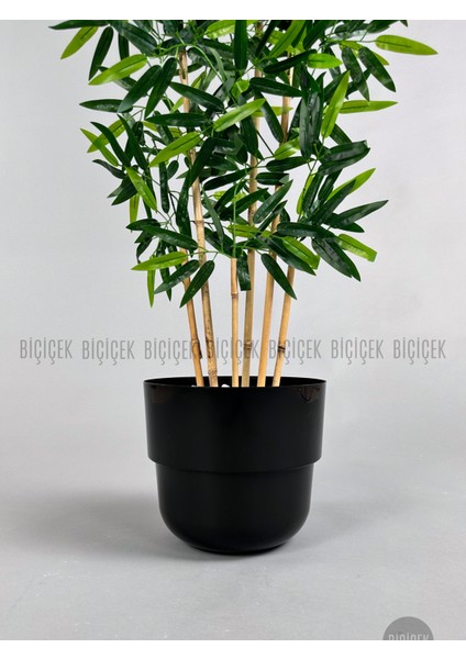 Yapay Bambu Ağacı 6 Dallı 150 cm Yoğun Yapraklı Kuple Saksıda fiyatları