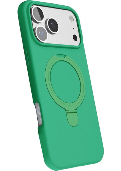Iphone 17 Regal Standlı Kapak - Yeşil modelleri