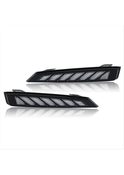 Atlas Pro 2019 2020 2021 Için 2 Adet Araba LED Gündüz Farı Sis Lambası Drl Sarı Dönüş Sinyali (Yurt Dışından)