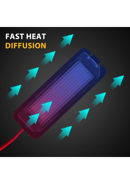 Golf 4, 5, 6, 7 Araç Dış Aydınlatma Aksesuarları Için 2 Adet 12V LED Plaka Lambası (Yurt Dışından) indirimleri