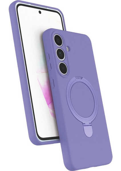 S24 Fe Regal Standlı Kapak - Lila