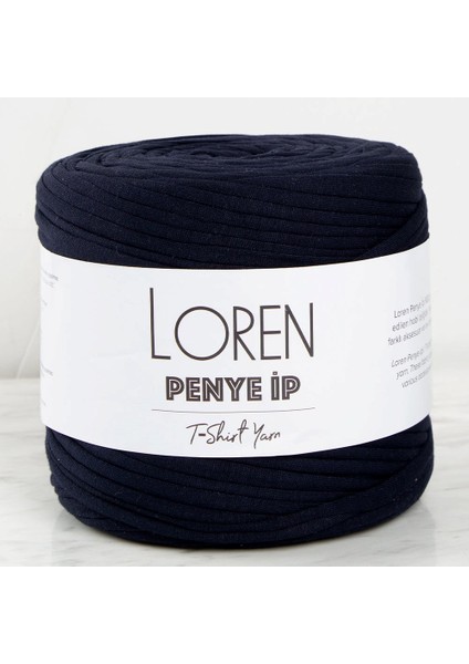 Loren Penye Kumaş El Örgü İpi Koyu Yeşil - 86 - 33506