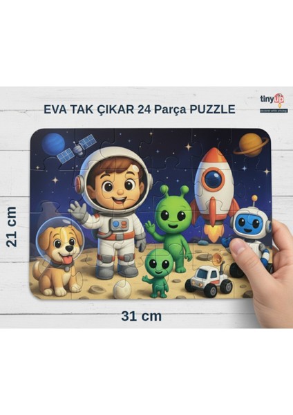 24 Parça Tak Çıkar Eva Yapboz, Uzay fırsatları