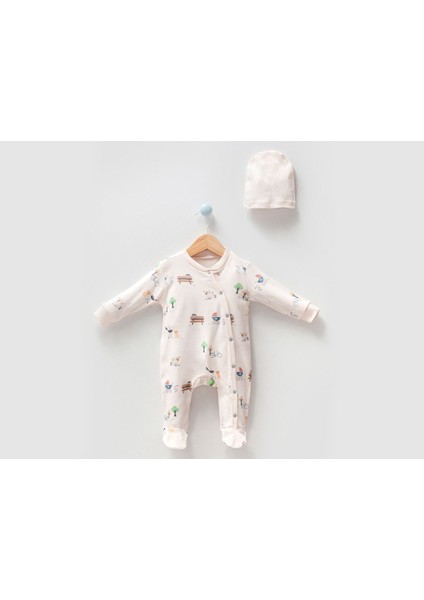 Piknik Baskılı Patikli Tulum