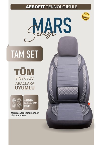 Nissan Note Yeni Uyumlu Lüx Bel Destekli Yarı Deri Oto Koltuk Kılıfı Mars Serisi Füme Renk Aldys fiyatları