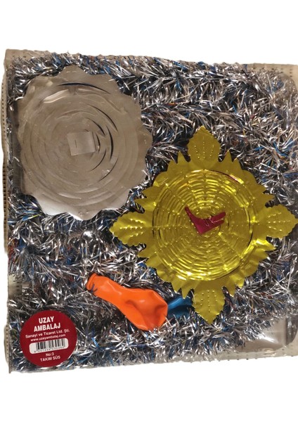 Yılbaşı Süsü Takımı, Parlak ve Şık Dekorasyon Seti