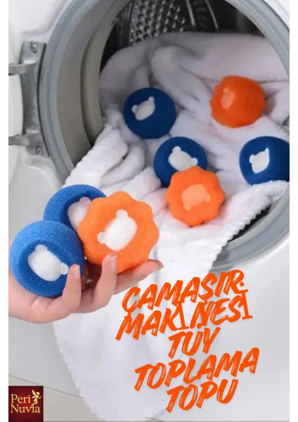Çamaşır Makinesi Tüy Toplama Topu – Yüksek Kaliteli Malzeme, Etkili Tüy ve Tiftik Temizleme