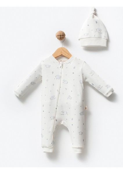 %100 Organik Pamuk Kuzucuk Fermuarlı Bebek Tulum fiyatları