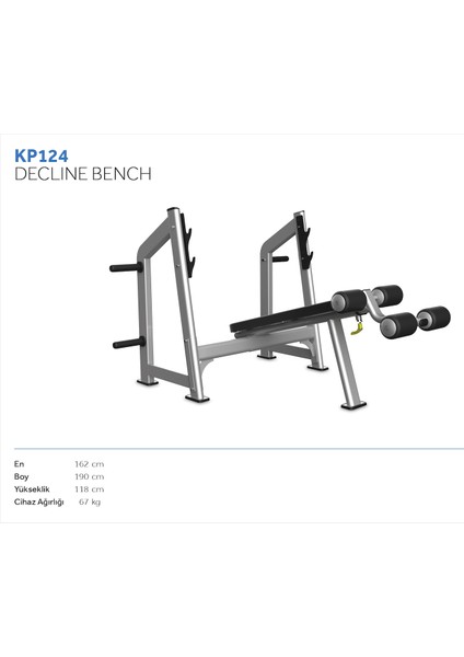 Profıtness Declıne Bench Kp 124