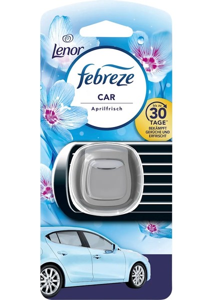 Araba Kokusu Lenor Aprilfrisch Oto Koku Klips 2 ml – Kötü Kokulara Son, 30 Gün Ferahlık